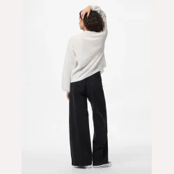 Pieces Ida LS O-Neck Knit Cardigan Cloud Dancer