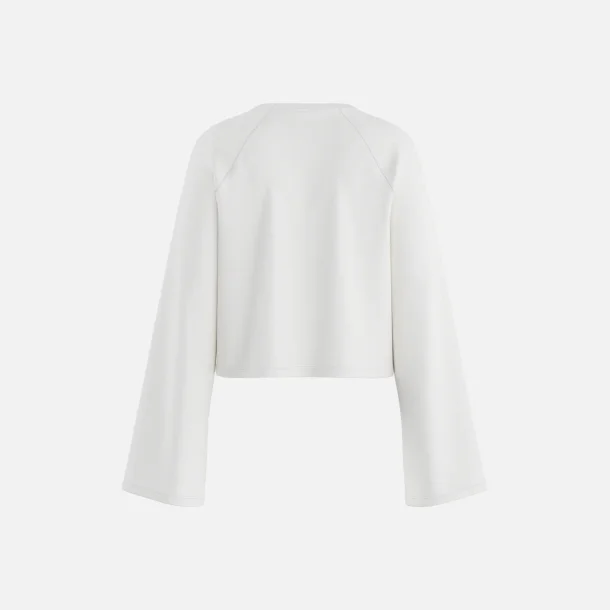 PREORDER HYPEDROP Ocelle Wide Sleeve Top White