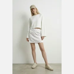 PREORDER HYPEDROP Ocelle Wide Sleeve Top White