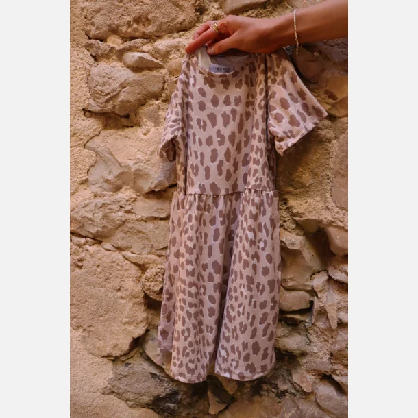 Liberte Ami babydoll kjole desert lux leo