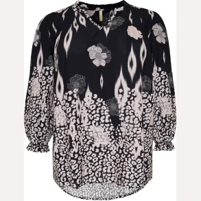 Cassiopeia Laurina Blouse Black Combi
