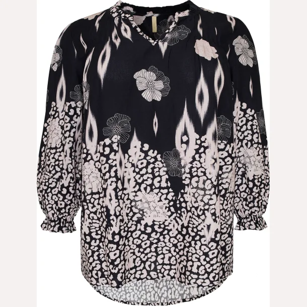 Cassiopeia Laurina Blouse Black Combi
