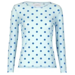 Liberte Essentiel Mesh LS Light Blue Dot