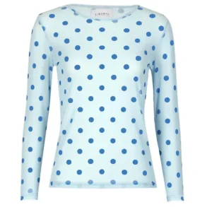 Liberte Essentiel Mesh LS Light Blue Dot