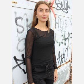 Liberte Mesh top Black