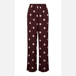 Liberte Essentiel Dotti Pants Plum Rose Big Dot