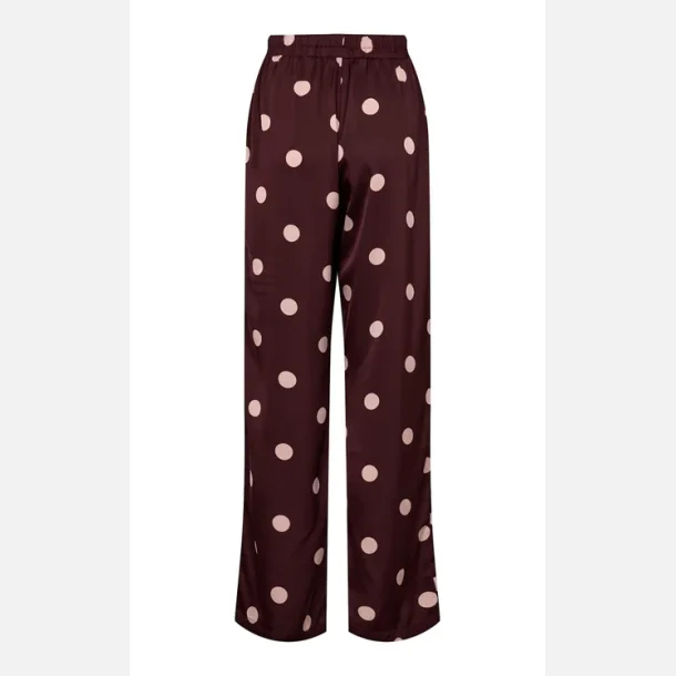 Liberte Essentiel Dotti Pants Plum Rose Big Dot
