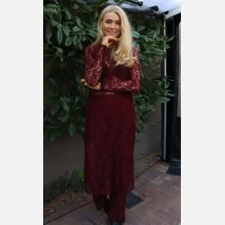 Liberte Essentiel Lacy long dress