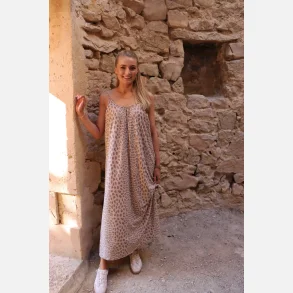Liberte Essentiel Alma Long Strap Dress Desert Lux Leo