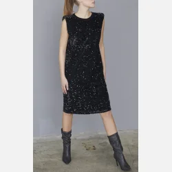 Love &amp; Divine Love901 black sequin 