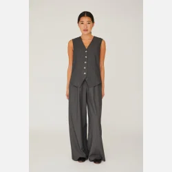 A-VIEW Mae Vest Dark Grey