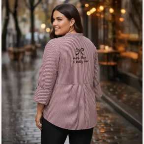 Cassiopeia Nanessi blouse bordeaux