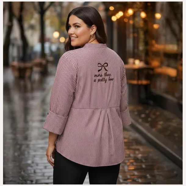 Cassiopeia Nanessi blouse bordeaux