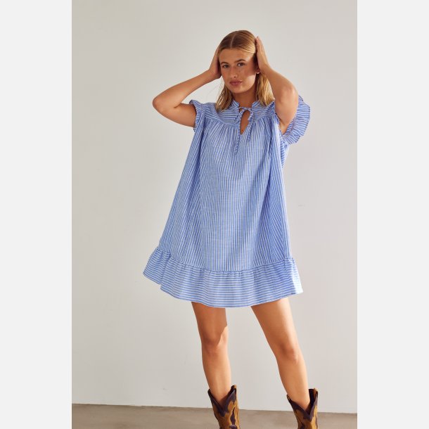 Noella Linnea kjole blue stribe
