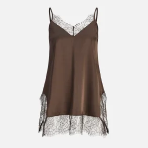 JJXX Vima Singlet Satin Lace Long Top 