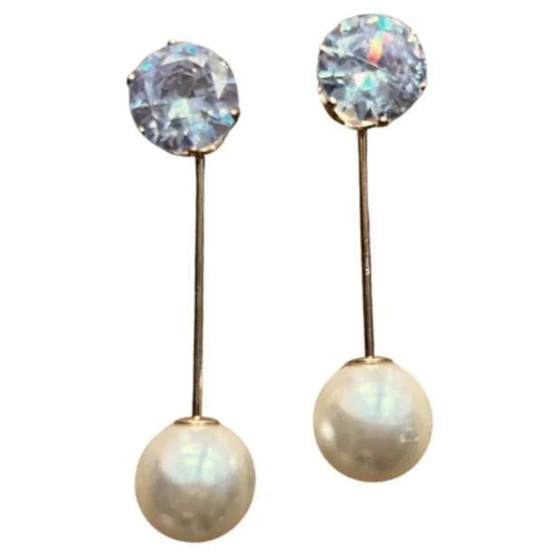 Wolff Jewelry Pin Pearl And Simili Gold Plated