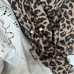 Wolff Jewelry Pin Straight White Pearl Gold Plated