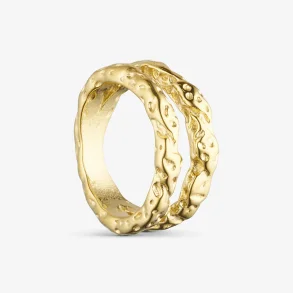 Wolff Jewelry Rusty Big Ring Guld
