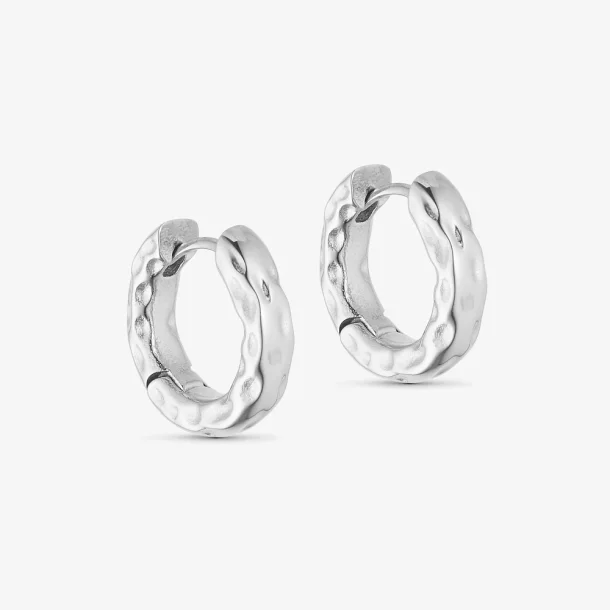 Wolff Jewelry Rusty Mini Hoops Guld/S�lv