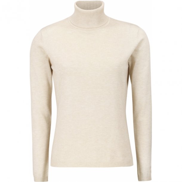 Soft Rebels Marla rullekrave - Vlg imellem beige &amp; sort 