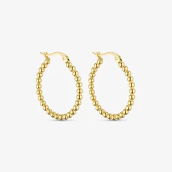 Wolff Jewelry Sora Hoops Guld/Slv