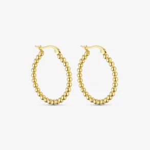 Wolff Jewelry Sora Hoops Guld/Slv