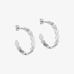 Wolff Jewerly Sunny Petit Hoops Guld Eller S�lv 25mm