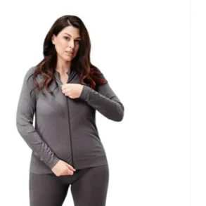 Tim og Simonsen Tonic zip up sweatshirt sort