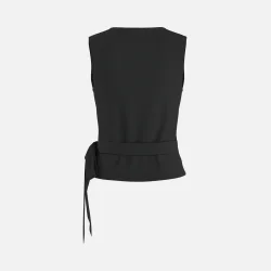 PREORDER HYPEDROP Vina SL Wrap Top Black