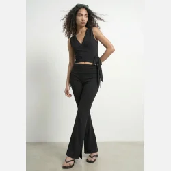 PREORDER HYPEDROP Vina SL Wrap Top Black