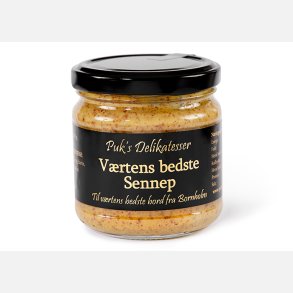 Puks Delikatesser Vrtens Bedste Sennep 200g