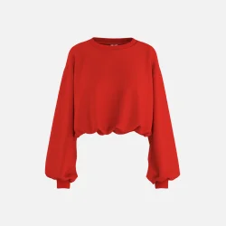 HYPEDROP Linea LS Ballon Sweat R�d