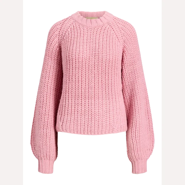 JJXX Kelly Chunky Crew Neck Knit Orchid Smoke