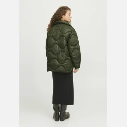 JJXX Stella Shiny Quilted Jakke Grn