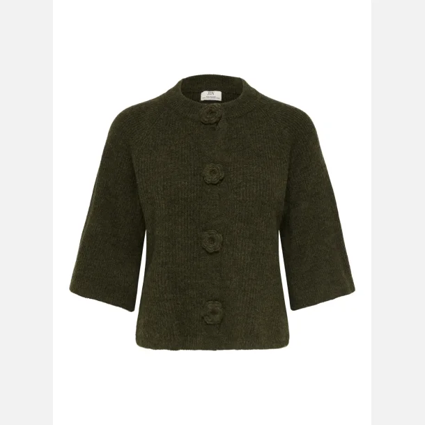JDY Hailey Rose Strik Cardigan Dark Olive