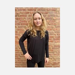 Liberte Esentiel Alma bluse sort