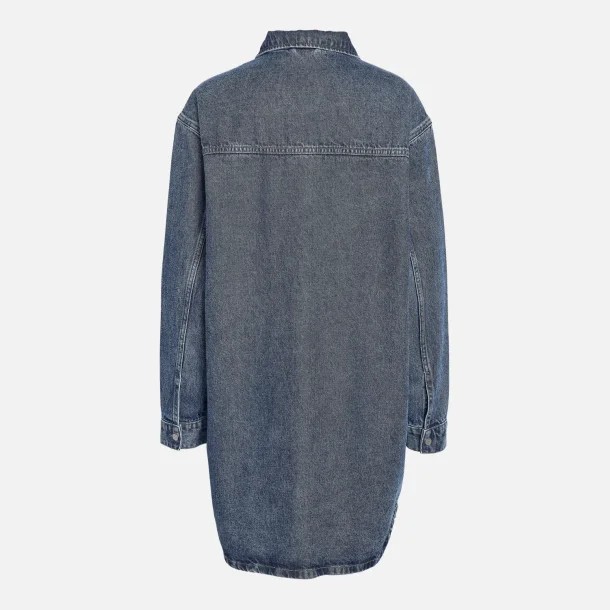 Noisy May Alva kjole denim eller sort vask