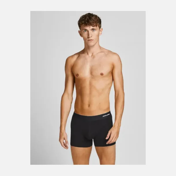 Jack &amp; Jones Basic bamboo trunks 3 pak sort