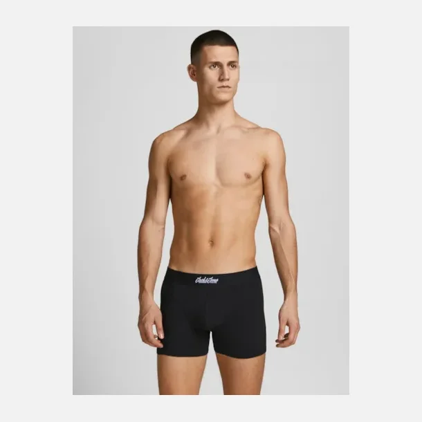 Jack &amp; Jones Basic bamboo trunks 3 pak sort