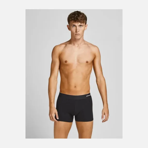 Jack &amp; Jones Basic bamboo trunks 3 pak sort