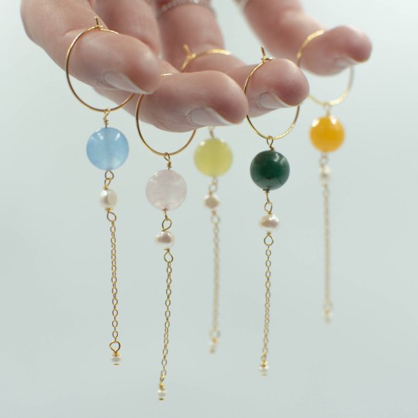 Smykish Bloom Hoop Blue