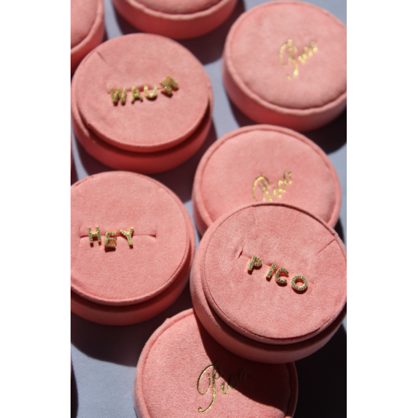 Pico Alphabet Crystal Stud