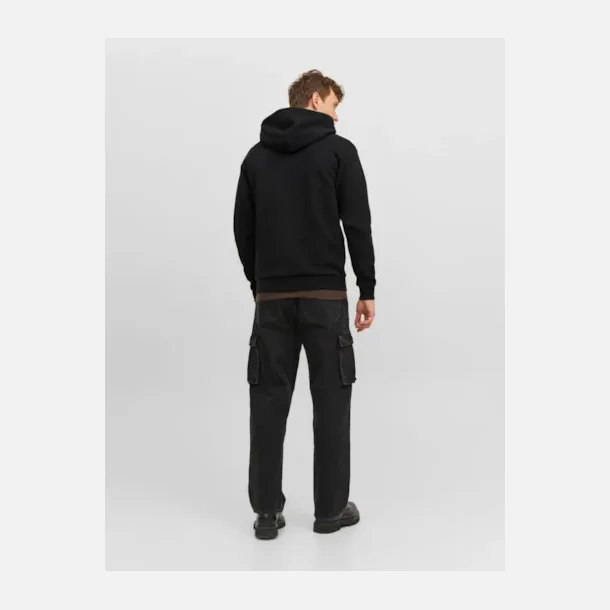 Jack &amp; Jones Bradley sweat zip hoodie sort