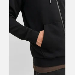 Jack &amp; Jones Bradley sweat zip hoodie sort
