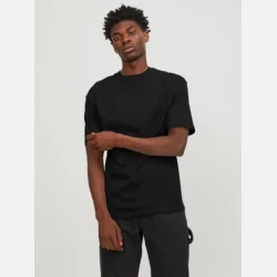 Jack &amp; Jones Bradley tee rund hals sort