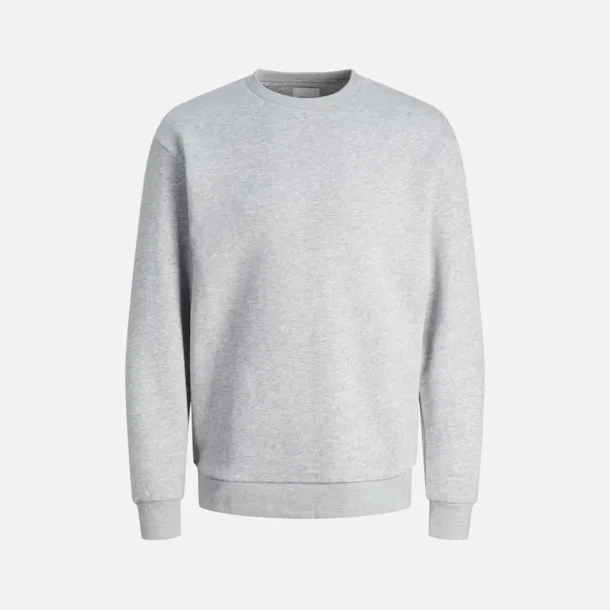 Jack &amp; Jones Bradley crew sweater light grey melange