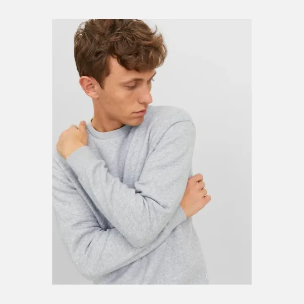 Jack &amp; Jones Bradley crew sweater light grey melange