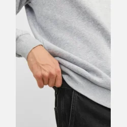 Jack &amp; Jones Bradley crew sweater light grey melange