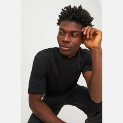 Jack &amp; Jones Bradley tee rund hals sort