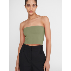 Noisy May Brandon bandeau top sage